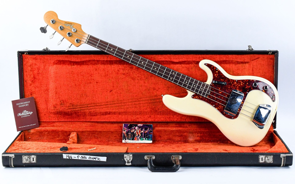 【値下可】Fender Japan Precision Bass改1966年仕様 1966 Fender Precision Bass – No.Tom Guitars